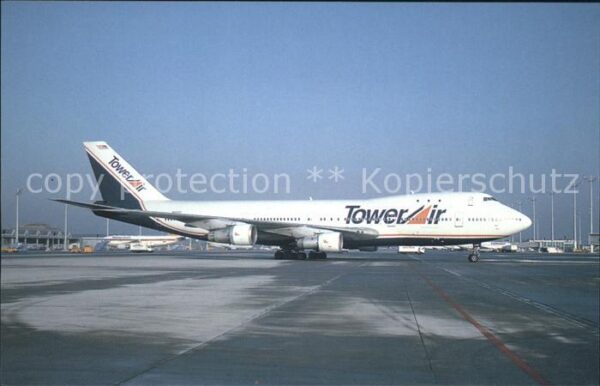 Flugzeuge Zivil Tower Air Boeing 747-100