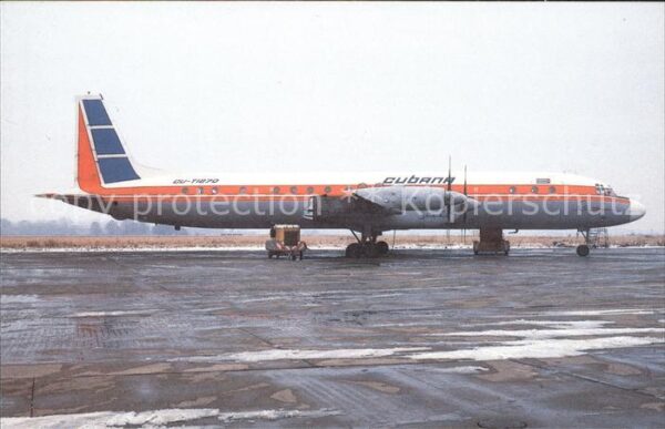 Flugzeuge Zivil Cubana IL-18D CU-T1270 c/n 187010301
