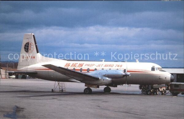 Flugzeuge Zivil Hawker Siddeley 748-214 G-ATAM c/n 1576