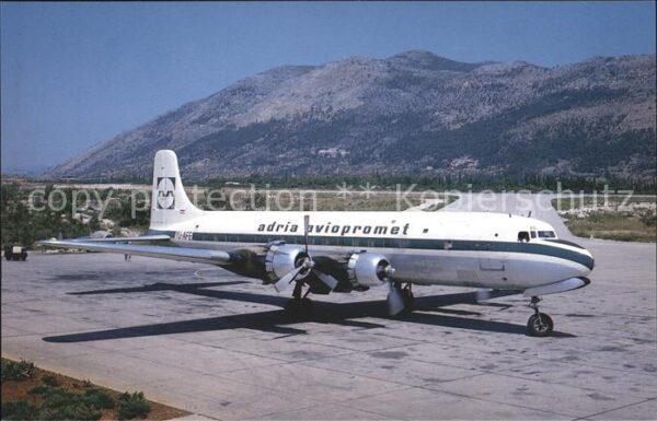Flugzeuge Zivil Douglas DC-6B YU-AFE c/n 43552/240 Adri