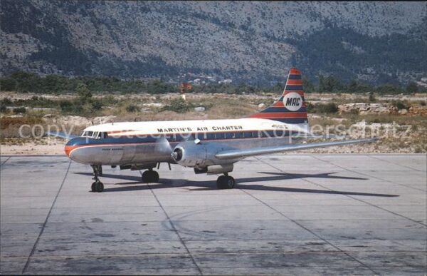 Flugzeuge Zivil Convair 340-48 PH-CGD c/n 104 MAC Marti