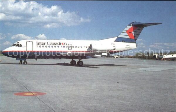 Flugzeuge Zivil Fokker F.28-1000 C-GQBS c/n 11013 Inter