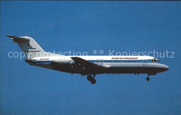 Flugzeuge Zivil Piedmont Airlines Fokker F-28-4000 N117