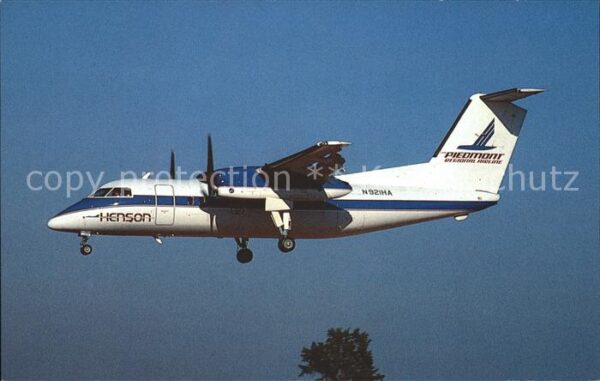 Flugzeuge Zivil Henson Airlines DeHavilland DHC-8-102 D