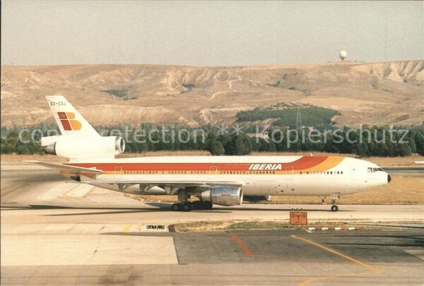Flugzeuge Zivil Iberia DC10-30 EC-CSJ c/n 46922