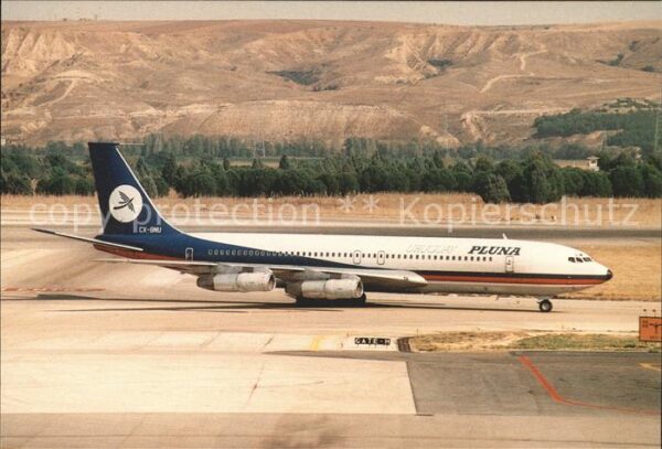 Flugzeuge Zivil Pluna Boeing 707-387B CX-BNU c/n 19239
