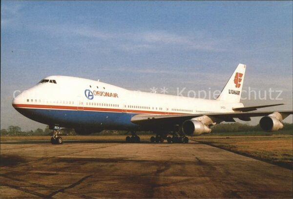 Flugzeuge Zivil Lionair Boeing 747-121 LX-GCV c/n 19960