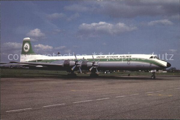 Flugzeuge Zivil Canadair CL 44 United African Airlines