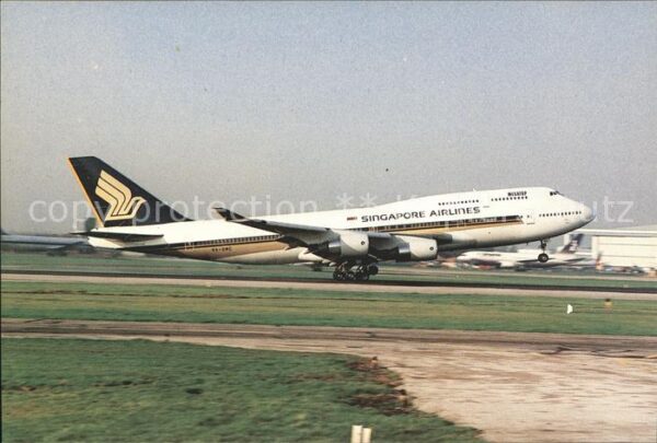 Flugzeuge Zivil 9V-SMC B747-412 c/n 24063 Singapore Air