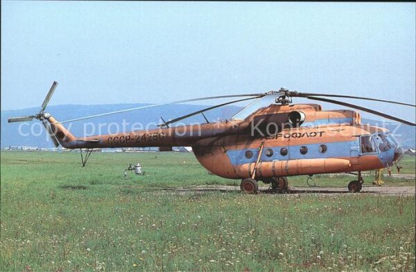 Hubschrauber Helikopter Aeroflot Mil Mi-8T CCCP-24250