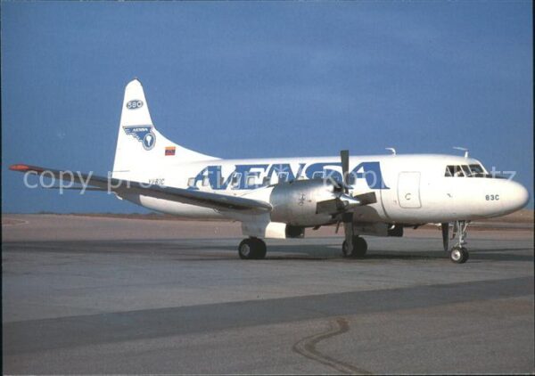 Flugzeuge Zivil Avensa Convair 580 YV-83C c/n 496