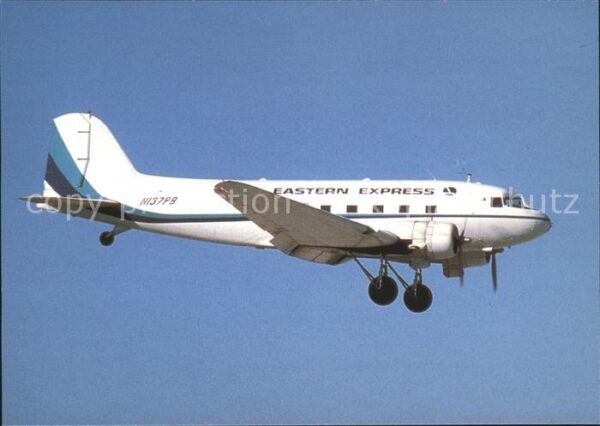 Flugzeuge Zivil Eastern Express Douglas DC3-A N137PB c/