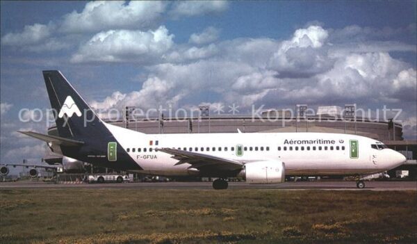 Flugzeuge Zivil Aeromaritime Boeing 737-33A F-GFUA c/n