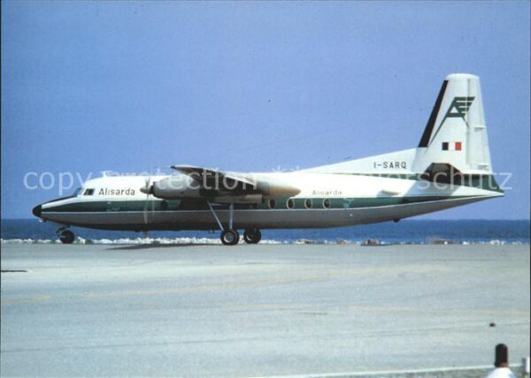 Flugzeuge Zivil Alisarda Fokker F27-100 I-SARQ c/n 1025