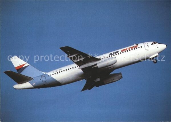 Flugzeuge Zivil Air Inter Dassault Mercure 100 F-BTTG c