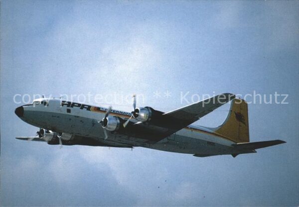 Flugzeuge Zivil Apa International Air DC. 6 BF N95BL