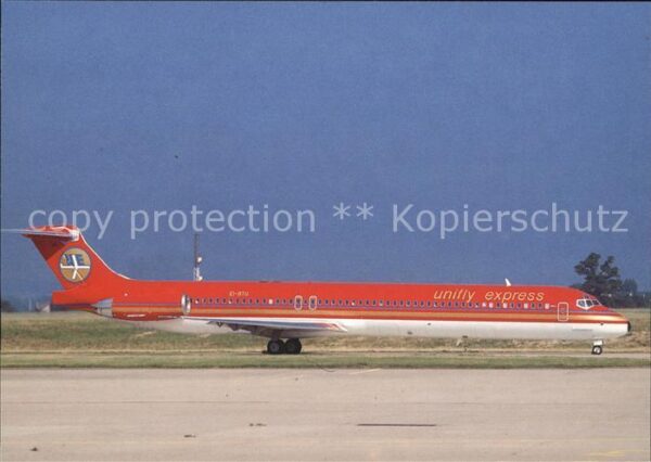 Flugzeuge Zivil Unifly Express MD-83 EI-BTU c/n 49619