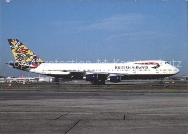 Flugzeuge Zivil British Airways Boeing 747-236B G-BDXG