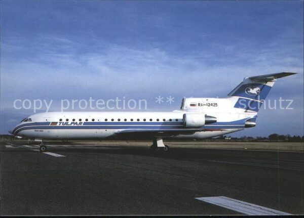 Flugzeuge Zivil Tulpar Aviation Company Yak-42D RA-4242