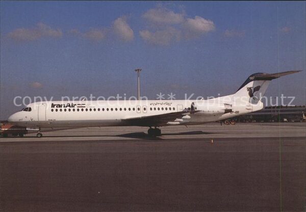 Flugzeuge Zivil Fokker 100 EP-IDD Iran Air
