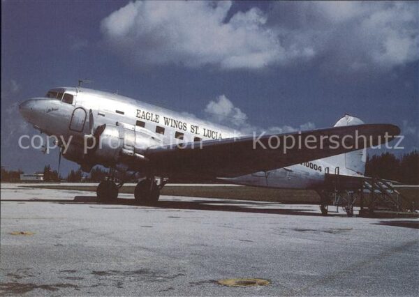 Flugzeuge Zivil Eagle Wings St. Lucia McDDouglas DC-3 N