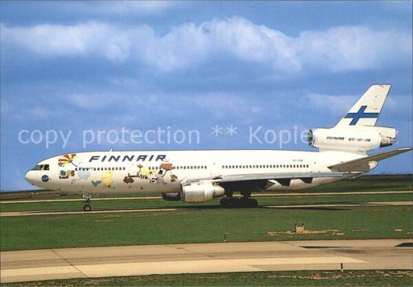 Flugzeuge Zivil Finnair Mac Donnell Douglas DC.10-30 OH