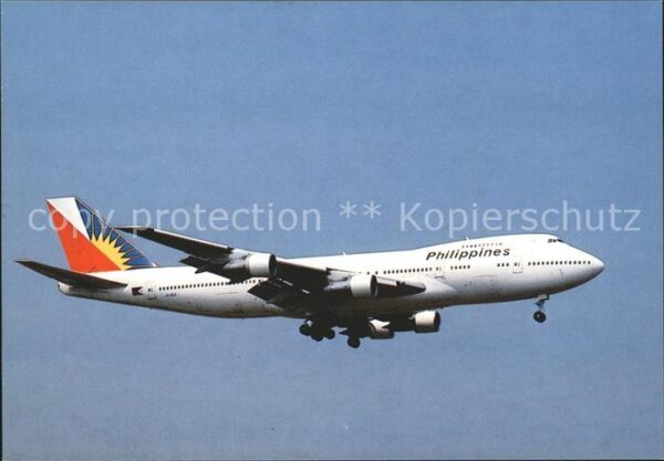 Flugzeuge Zivil Philippines Boeing 747 EI-BZA