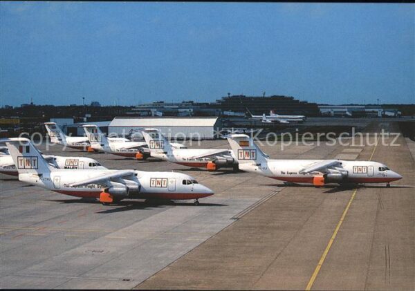 Flugzeuge Zivil TNT BAe 146-200 QT Cologne