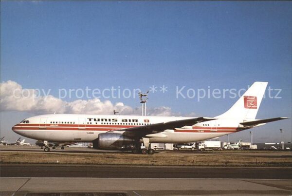 Flugzeuge Zivil Tunis Air TS-IMA Airbus A.300B4 203 c/n