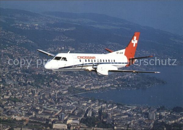 Flugzeuge Zivil Crossair Saab 340 A Cityliner
