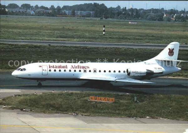 Flugzeuge Zivil Istanbul Airlines SE 210 Caravelle 10B