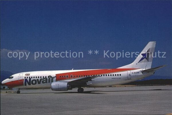 Flugzeuge Zivil Novair Boeing 737-46B G-BOPK c/n 24124/