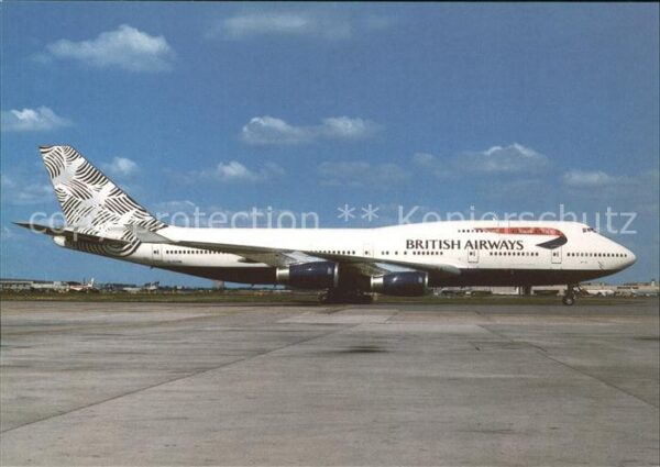 Flughafen Airport Aeroporto British Airways Boeing 747-436 G-CIVM c