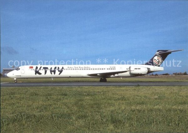 Flughafen Airport Aeroporto KTHY MCD Douglas MD-90-30 TC-KTB cn 535