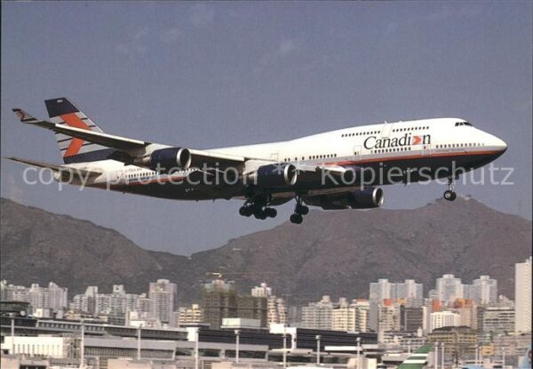 Flugzeuge Zivil Canadian Boeing 747-475 C-FBCA c/n 2542