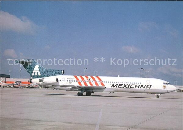 Flugzeuge Zivil Mexicana Boeing B-727-264 XA-MEF c/n 22