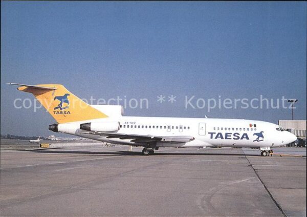 Flugzeuge Zivil Taesa Boeing B-727-100 XA-SXZ