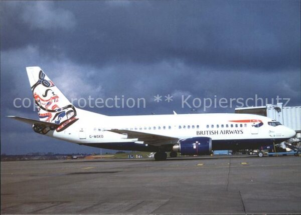 Flugzeuge Zivil British Airways Whale Rider Boeing B-73
