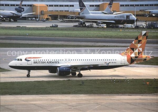 Flugzeuge Zivil British Airways Sterntaler Airbus A-320