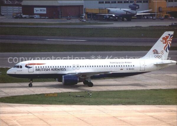 Flugzeuge Zivil British Airways Airbus A-320-111 G-BUSC