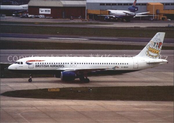 Flugzeuge Zivil British Airways Airbus A-320-211 G-BUSI