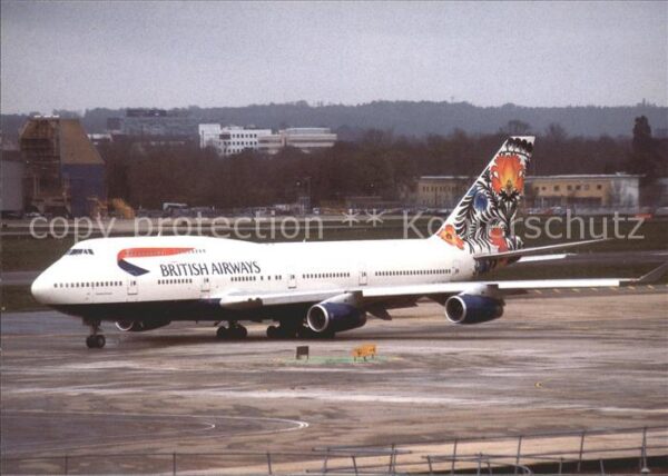 Flugzeuge Zivil British Airways Boeing B-747-436 G-BNLT