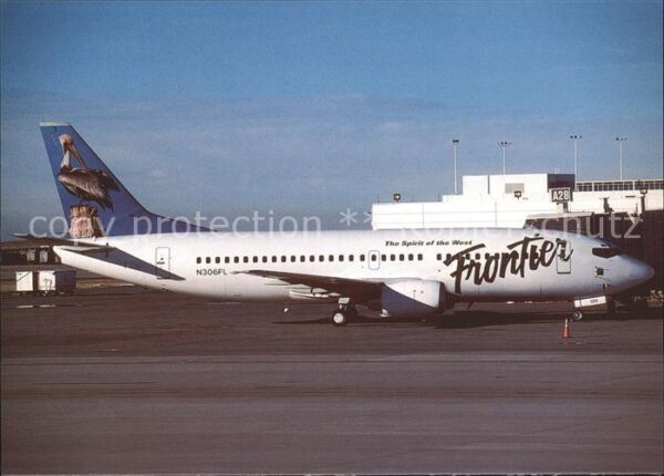Flugzeuge Zivil Frontier Pelikan Boeing B-737-36Q N306F