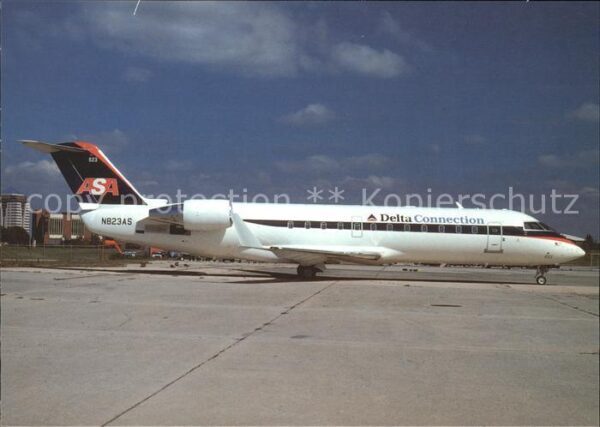 Flugzeuge Zivil Asa Delta Connection Canadair RJ 200ER