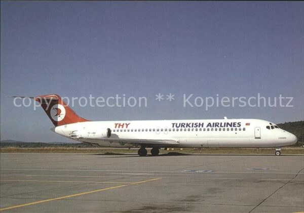 Flugzeuge Zivil THY Turkish Airlines McDonnell Douglas