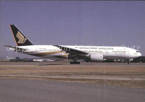 Flugzeuge Zivil Singapore Airlines 50th Anniversary Boe
