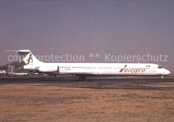 Flugzeuge Zivil Allegro McDonnell Douglas MD-83 XA-SWW