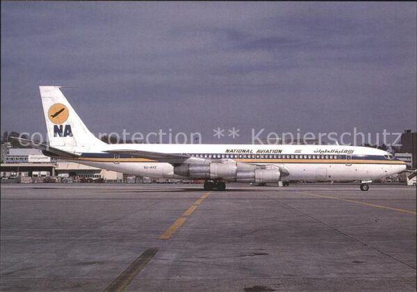 Flugzeuge Zivil National Aviation Boeing 707-366C SU-AV