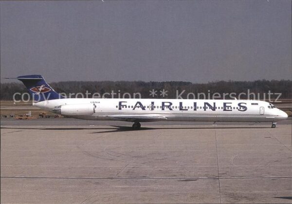 Flugzeuge Zivil Fairlines McDonnell Douglas MD-81 LX-FA
