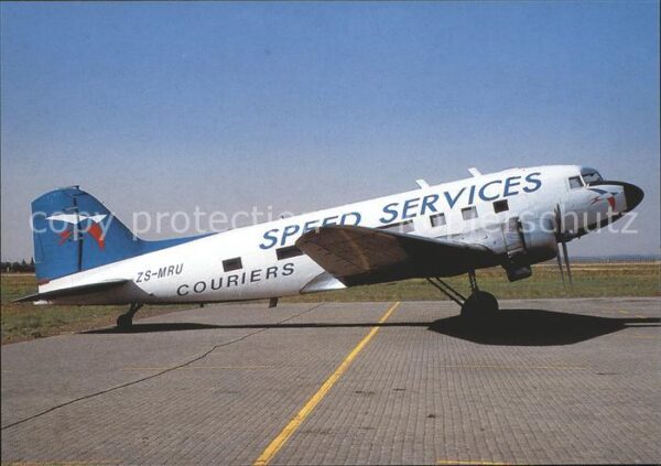Flugzeuge Zivil Speed Services Couriers DC-3 ZS-MRU c/n